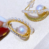 7-8mm Freshwater Pearl Earrings for Women