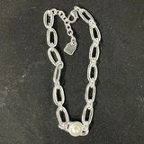 925 Silver Charm Bead Bracelet Necklace