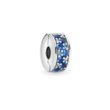 925 Sterling Silver Hearts Butterfly Clip Bead for Charms Bracelet DIY