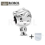 925 Silver Charm Beads for Teenager Jewelry