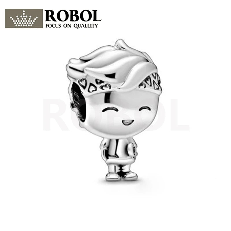 925 Silver Charm Beads for Teenager Jewelry