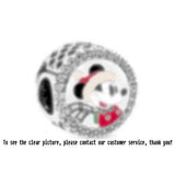 S925 Sterling Silver Mouse DIY Jewelry for Women