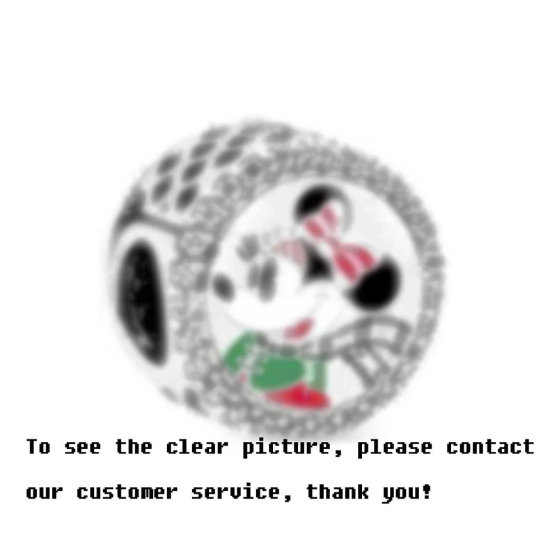 S925 Sterling Silver Mouse DIY Jewelry for Women