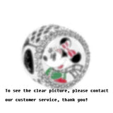 S925 Sterling Silver Mouse DIY Jewelry for Women