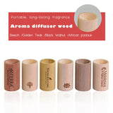Wood Aromatherapy Locket Car Diffuser for Essential Oils