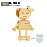 925 Silver Cartoon Character Beads for Women