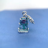 Christmas Rose Snowflake Charm Gift Belt Jewelry Making Charm