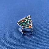 Christmas Rose Snowflake Charm Gift Belt Jewelry Making Charm