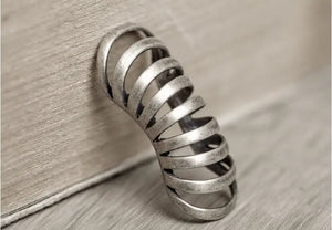 Silver Punk Rock Ear Cuffs 925 Sterling Silver Clip Earrings