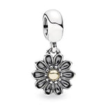 S925 Silver Empire State Building and Gerbera Flower High Jewelry