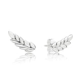 S925 Sterling Silver Rose Retro Charm Eternal Heart Earrings