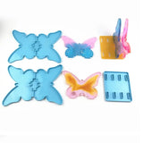 Silicone Mould Dried Flower Resin Craft DIY Butterfly Book Storage Rack Mold