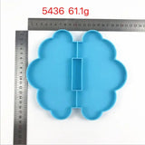 Silicone Mould Dried Flower Resin DIY Clouds Book Rack Mold