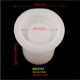 Silicone Mould Dried Flower Resin Cup Pen Holder DIY Epoxy Resin Jewelry Mold