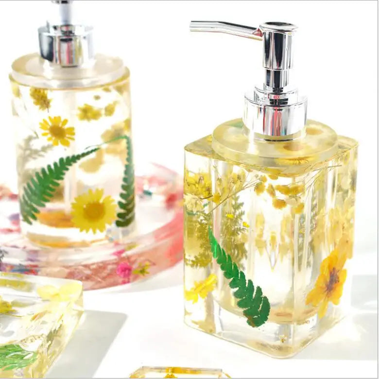 Silicone Mould Dried Flower Resin DIY Perfume Bottle Storage Bottle