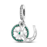Silver Christmas Tree Charms Beads Bracelet Pendant DIY Jewelry