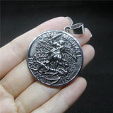 St Michael Pendant Stainless Steel Mens Pendant