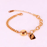 Stainless Steel Good Luck Charm Bracelet for Women S10-508