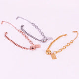 Stainless Steel Good Luck Charm Bracelet for Women S10-508