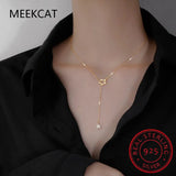 Tassel Pendant 925 Silver Necklace - Fine Jewelry