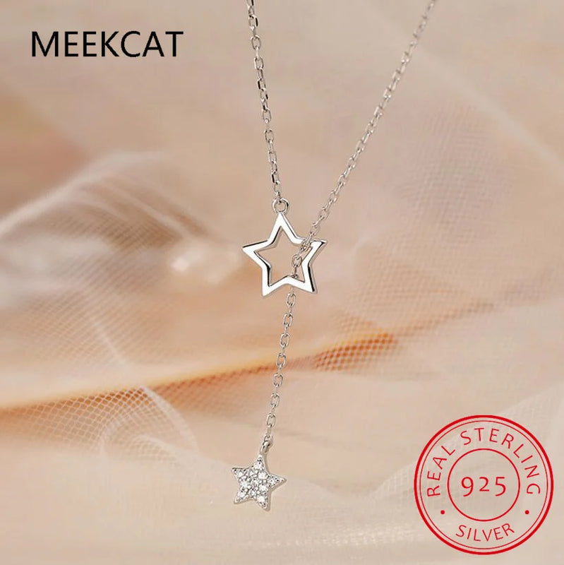 Tassel Pendant 925 Silver Necklace - Fine Jewelry