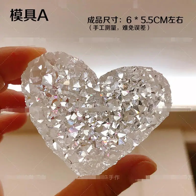 Silicone Mould Resin Craft DIY Crystal Grains Mold