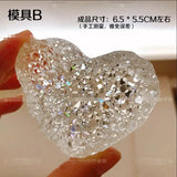 Silicone Mould Resin Craft DIY Crystal Grains Mold