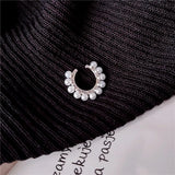 Crystal Zircon Bow-knot Ear cuff for Women Jewelry