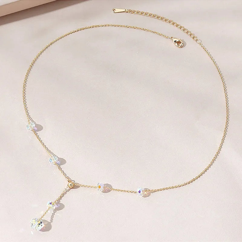 Crystal Choker Necklace For Women Mother's Birthday Jewelry