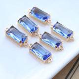 Crystal Water Drop Earring Pendant Necklace Charms DIY Earrings