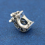 S925 Sterling Silver Stars & Moon Pendant for Bracelets & Necklaces
