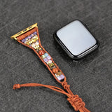 Beads Leather Watch Strap & Bracelet Set