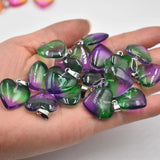Crystal Heart Shape Pendants 20mm DIY Jewelry Making 50pcs