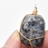 ShimmerStone Irregular Pendants for Jewelry Making 12pcs/lot