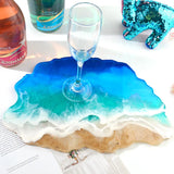 Irregular Wave Tray Silicone Mold for Resin Art