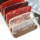 Silicone Mold Makeup Rack Storage Tray Eyeshadow Stand Table Jewelry DIY