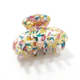 Acetate Hair Claw Clips Barrette Clamp Jelly Colors Hairpin Hair Accessories