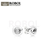 925 Silver Charm Earrings Women's Jewelry 296216CZ