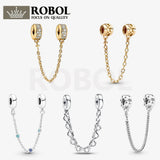 925 Sterling Silver Chain with Security