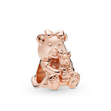 925 Sterling Silver Family and Unicorn Charms for Actress