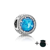 925 Sterling Silver Women's Beads Charm Jewelry