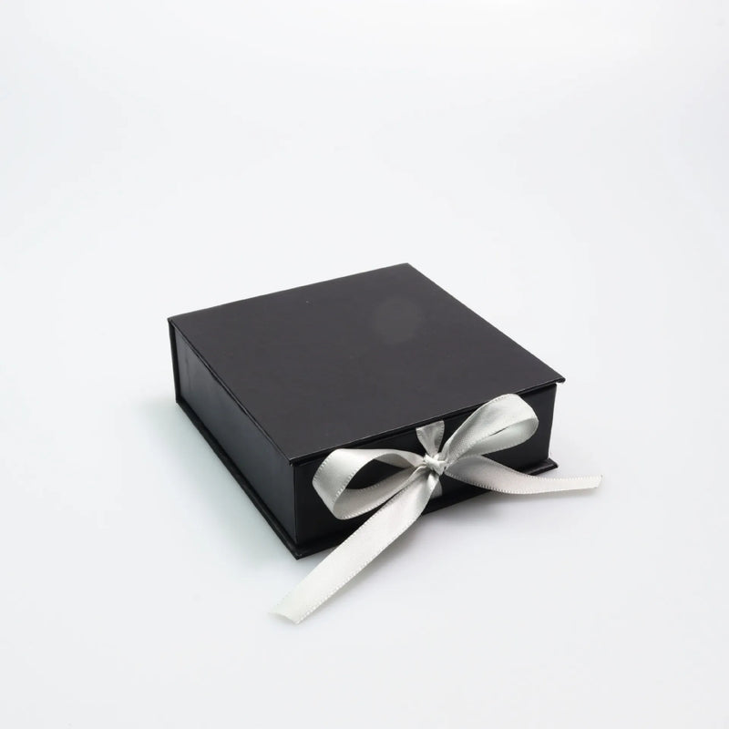 Portable Jewelry Box Organizer Travel Jewelry Case Square bowknot box