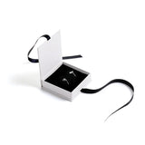 Portable Jewelry Box Organizer Travel Jewelry Case Square bowknot box