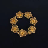 Retro Bauhinia Bracelet with Female Temperament