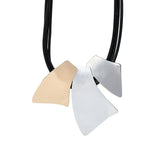 Punk Metal Geometric Irregular Necklaces For Women Girls