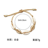 Bracelet Natural Shell Rope Braid Joker Accessory