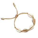 Bracelet Natural Shell Rope Braid Joker Accessory