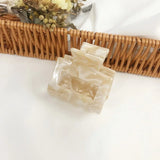 Colorful Tortoise Square Hair Clip Claws for Women Girls
