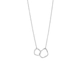 Geometric Circular Necklace for Women Clavicle Chain Necklace
