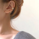 Punk Style Chain Tassel Clip Ear Cuff for Women
